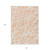 8' X 10' Peach and Ivory Abstract Washable Non Skid Indoor Outdoor Area Rug 8' X 10' Peach and Ivory Abstract Washable Non Skid Indoor Outdoor Area Rug