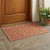 2' X 3' Terra Cotta Geometric Washable Non Skid Indoor Outdoor Area Rug 2' X 3' Terra Cotta Geometric Washable Non Skid Indoor Outdoor Area Rug