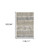9' X 12' Grey And Ivory Abstract Lines Area Rug