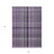 3' X 5' Purple Plaid Washable Non Skid Indoor Outdoor Area Rug 3' X 5' Purple Plaid Washable Non Skid Indoor Outdoor Area Rug