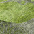 10' X 14' Fern Green and Gray Abstract Washable Indoor Outdoor Area Rug