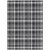 8' X 10' Black Gray and White Plaid Washable Non Skid Indoor Outdoor Area Rug 8' X 10' Black Gray and White Plaid Washable Non Skid Indoor Outdoor Area Rug