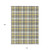 10' X 14' Gray Yellow And White Plaid Washable Indoor Outdoor Area Rug 10' X 14' Gray Yellow And White Plaid Washable Indoor Outdoor Area Rug