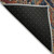 8' Red Orange And Blue Oriental Washable Indoor Outdoor Runner Rug