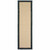 8' Beige And Black Indoor Outdoor Area Rug 8' Beige And Black Indoor Outdoor Area Rug