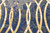 10' X 13' Gray Ivory and Blue Geometric Power Loom Worn Faded Area Rug 10' X 13' Gray Ivory and Blue Geometric Power Loom Worn Faded Area Rug