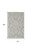 10' X 14' Blue and Ivory Wool Oriental Hand Tufted Area Rug