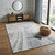 4' X 6' Ivory Gray and Blue Abstract Hand Knotted Worn Faded Area Rug 4' X 6' Ivory Gray and Blue Abstract Hand Knotted Worn Faded Area Rug