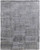 2' X 3' Blue Ivory And Gray Abstract Hand Woven Distressed Area Rug