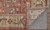 8' X 10' Ivory Red and Gold Wool Oriental Hand Knotted Area Rug With Fringe 8' X 10' Ivory Red and Gold Wool Oriental Hand Knotted Area Rug With Fringe