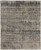 8' X 10' Gray Taupe and Ivory Wool Abstract Hand Knotted Area Rug
