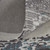 4' X 6' Ivory Brown and Blue Abstract Hand Tufted Area Rug