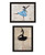 Set Of Two "Ballerina Collection" Black Framed Wall Art Set Of Two "Ballerina Collection" Black Framed Wall Art