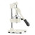 7" White Black And Silver Stainless Steel Manual Juicer