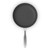 13" Black And Silver Stainless Steel Frying Pan