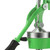 7" Green Silver And Black Stainless Steel Manual Juicer 7" Green Silver And Black Stainless Steel Manual Juicer
