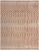 7' X 9' Orange Geometric Area Rug