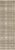 12' Taupe and Ivory Plaid Runner Rug 12' Taupe and Ivory Plaid Runner Rug