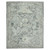 8' X 10' Gray Ivory And Light Blue Wool Oriental Hand Tufted Area Rug 8' X 10' Gray Ivory And Light Blue Wool Oriental Hand Tufted Area Rug