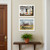 Set Of Two Autumn Greetings White Framed Wall Art