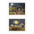 Set Of Two Halloween Season in the Country White Framed Wall Art