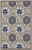 3' X 4' Blue And Gray Indoor Outdoor Area Rug 3' X 4' Blue And Gray Indoor Outdoor Area Rug