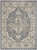 6' X 9' Blue Floral Area Rug
