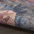 5' Red Geometric Power Loom Worn Faded Round Rug 5' Red Geometric Power Loom Worn Faded Round Rug
