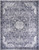 8' X 10' Gray Floral Power Loom Worn Faded Non Skid Area Rug 8' X 10' Gray Floral Power Loom Worn Faded Non Skid Area Rug