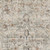 2' X 4' Light Gray Black And Yellow Floral Distressed Area Rug
