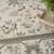 8' Ivory Brown And Gray Floral Distressed Round Rug