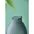 17" Charcoal And Orange Ombre Glass Table Vase 17" Charcoal And Orange Ombre Glass Table Vase
