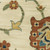 7' X 10' Ivory Yellow And Orange Oriental Area Rug With Fringe