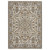 4' X 6' Ivory And Rust Floral Area Rug With Fringe 4' X 6' Ivory And Rust Floral Area Rug With Fringe