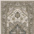 8' Ivory And Gold Medallion Runner Rug With Fringe 8' Ivory And Gold Medallion Runner Rug With Fringe