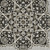 3' X 5' Gray And Black Medallion Area Rug With Fringe