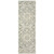 8' Ivory Wool Floral Hand Tufted Runner Rug