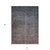 10' X 14' Gray Charcoal And Brown Ombre Washable Indoor Outdoor Area Rug 10' X 14' Gray Charcoal And Brown Ombre Washable Indoor Outdoor Area Rug