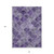 10' X 14' Purple Lilac And Lavender Abstract Washable Indoor Outdoor Area Rug 10' X 14' Purple Lilac And Lavender Abstract Washable Indoor Outdoor Area Rug