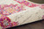 2' X 3' Ivory And Fuchsia Oriental Distressed Area Rug 2' X 3' Ivory And Fuchsia Oriental Distressed Area Rug
