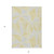 3' X 5' Gold Gray And Wheat Geometric Washable Indoor Outdoor Area Rug 3' X 5' Gold Gray And Wheat Geometric Washable Indoor Outdoor Area Rug
