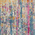 10' Ivory And Blue Abstract Runner Rug 10' Ivory And Blue Abstract Runner Rug