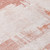 3' X 5' Blush Mauve And Ivory Abstract Washable Indoor Outdoor Area Rug