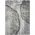 3' X 5' Gray Taupe And Silver Abstract Washable Indoor Outdoor Area Rug