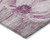 9' X 12' Plum Mauve And Pink Floral Washable Indoor Outdoor Area Rug 9' X 12' Plum Mauve And Pink Floral Washable Indoor Outdoor Area Rug