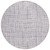 8' Lilac Purple And Ivory Round Striped Washable Indoor Outdoor Area Rug 8' Lilac Purple And Ivory Round Striped Washable Indoor Outdoor Area Rug