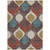 9' X 12' Brown Taupe And Teal Blue Ogee Washable Indoor Outdoor Area Rug 9' X 12' Brown Taupe And Teal Blue Ogee Washable Indoor Outdoor Area Rug