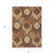 5' X 8' Copper Beige And Taupe Ogee Washable Indoor Outdoor Area Rug 5' X 8' Copper Beige And Taupe Ogee Washable Indoor Outdoor Area Rug