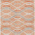 8' X 10' Peach Orange And Gray Abstract Washable Indoor Outdoor Area Rug 8' X 10' Peach Orange And Gray Abstract Washable Indoor Outdoor Area Rug