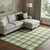 10' X 14' Emerald Beige And Ivory Plaid Washable Area Rug With UV Protection 10' X 14' Emerald Beige And Ivory Plaid Washable Area Rug With UV Protection